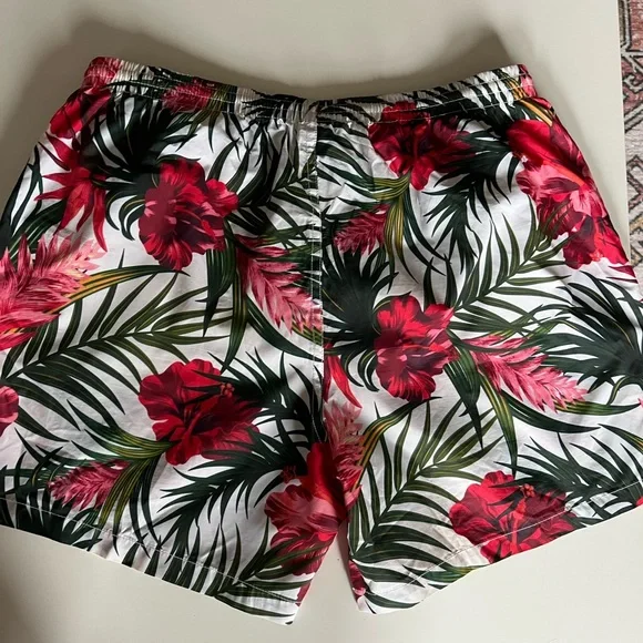 ZARA MAN flower print swim trunks. Size M. - Picture 2 of 3